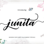 Junita Font Poster 1