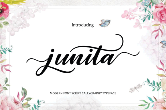 Junita Font Poster 1