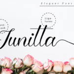 Junitta Font Poster 10