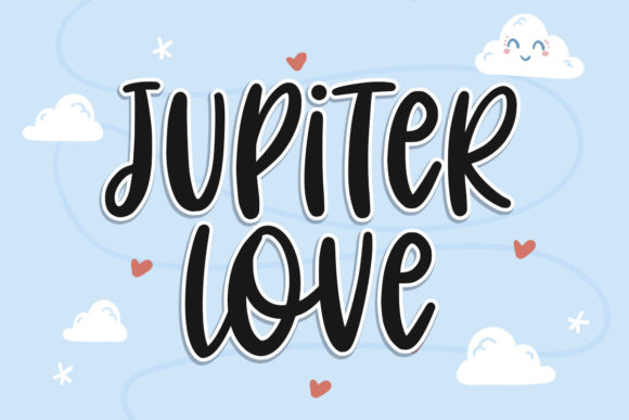 Jupiter Love Font Poster 1