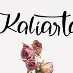 Kaliarta Font Poster 4