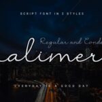 Kalimera Font Poster 1