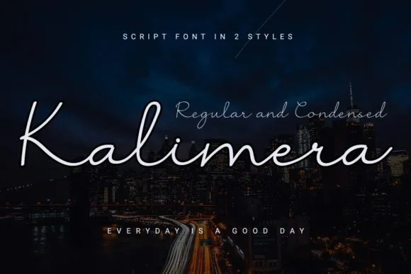 Kalimera Font Kalimera Font Poster 1