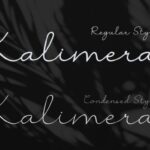 Kalimera Font Poster 2