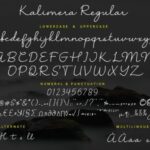 Kalimera Font Poster 8