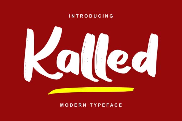 Kalled Font Poster 1