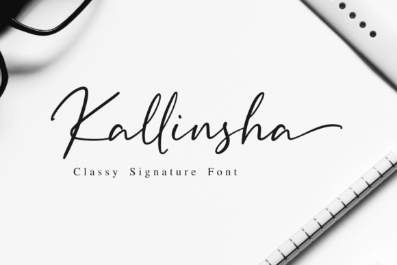Kallinsha Font Poster 1