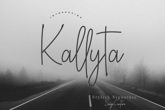 Kallyta Font Poster 1