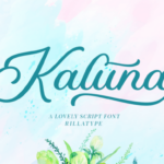 Kaluna Font Poster 1