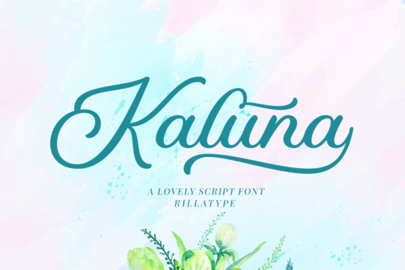 Kaluna Font Poster 1