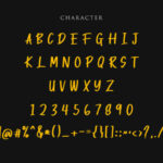 Kampung Font Poster 3