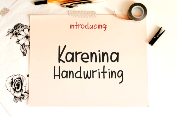 Karenina Handwriting Font