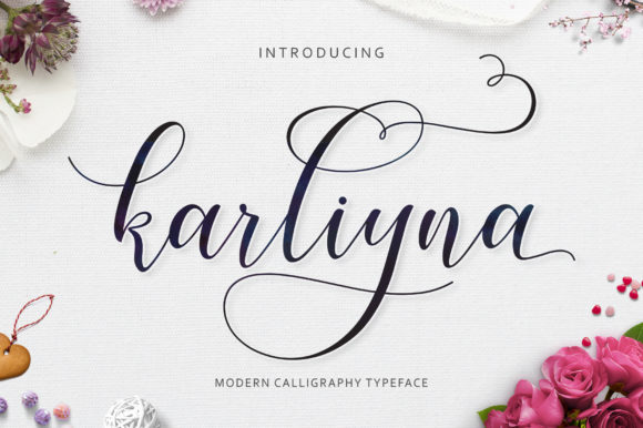 Karliyna Font Poster 1