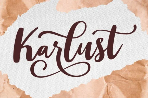 Karlust Font Karlust Font Poster 1