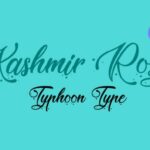 Kashmir Rosy Font Poster 2