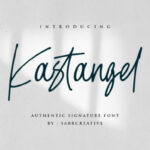 Kastangel Font Poster 1