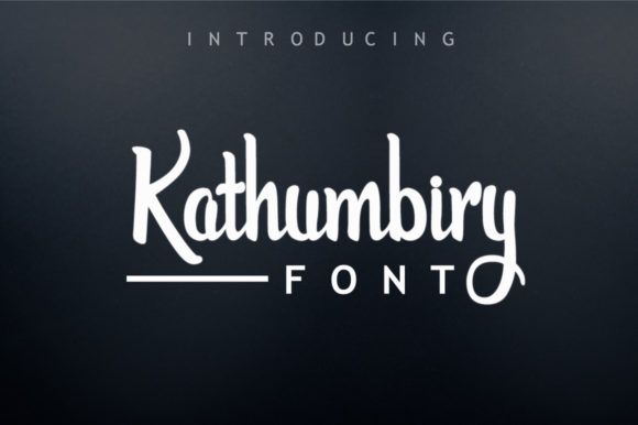 Kathumbiry Font