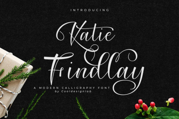 Katie Findlay Font Poster 1