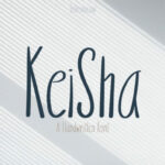 Keisha Font Poster 1