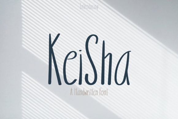 Keisha Font Poster 1