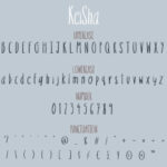 Keisha Font Poster 3