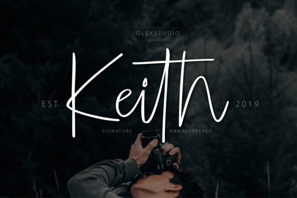 Keith Font Poster 1