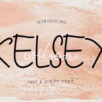 Kelsey Wilson Font Poster 2