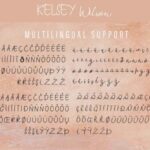 Kelsey Wilson Font Poster 9