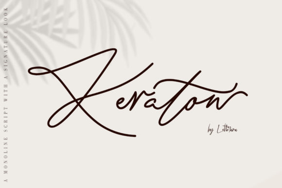 Keraton Font Poster 1