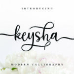 Keysha Font Poster 1