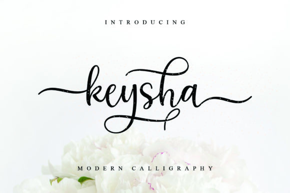 Keysha Font Poster 1