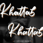 Khattab Font Poster 2