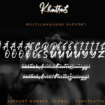 Khattab Font Poster 10