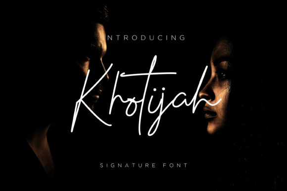 Khotijah Font Poster 1