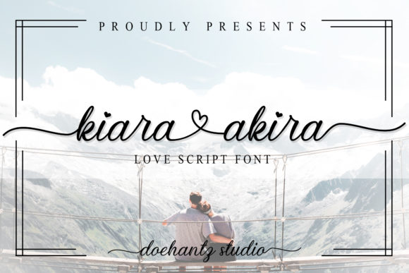 Kiara Akira Font Poster 1