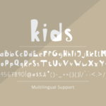Kids Font Poster 5