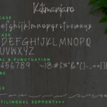 Kilimanjaro Font Poster 9