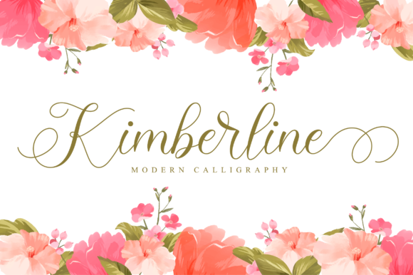 Kimberline Font Poster 1