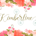 Kimberline Font Poster 6