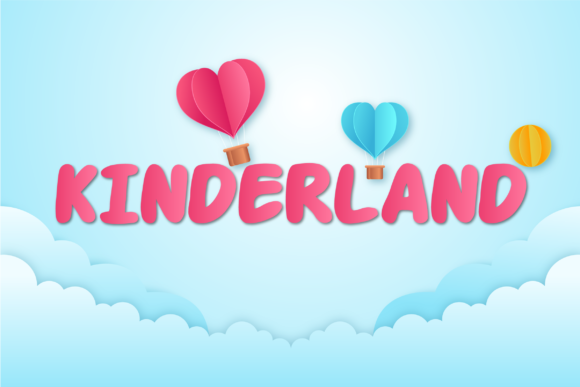 Kinderland Font Poster 1