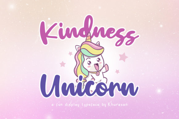 Kindness Unicorn Font