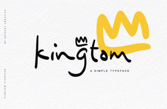 Kingtom Font Poster 1