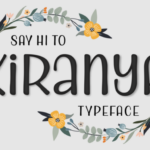 Kiranya Font Poster 1