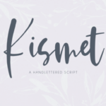 Kismet Font Poster 1