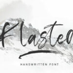 Klasted Font Poster 1