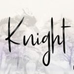 Knight Font Poster 1