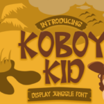 Koboy Kid Font Poster 1