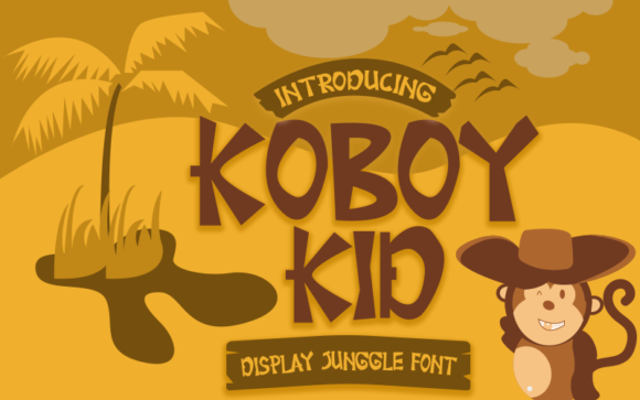 Koboy Kid Font Poster 1