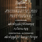 Kogttline Font Poster 4