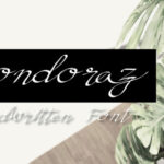 Kondoraz Font Poster 1